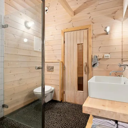 Casa de Férias Familiehytte Med Boblebad I Honedalen *